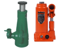 Which is safer to use than a screw jack or a hydraulic jack