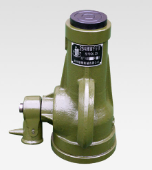 Attention to lifting when using a screw jack horizontally