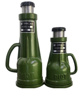 Why is there a slope on the side of the screw jack