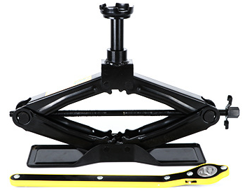 Why can't a scissor jack lift a loading truck
